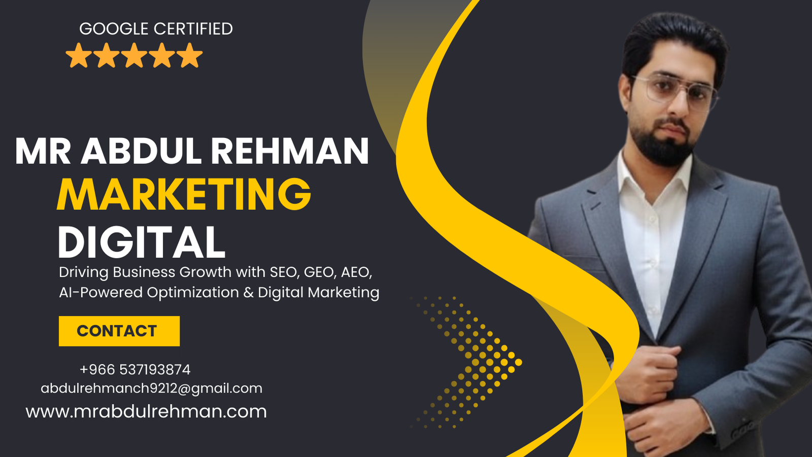 Take Your Brand to the Next Level – Contact Mr Abdul Rehman